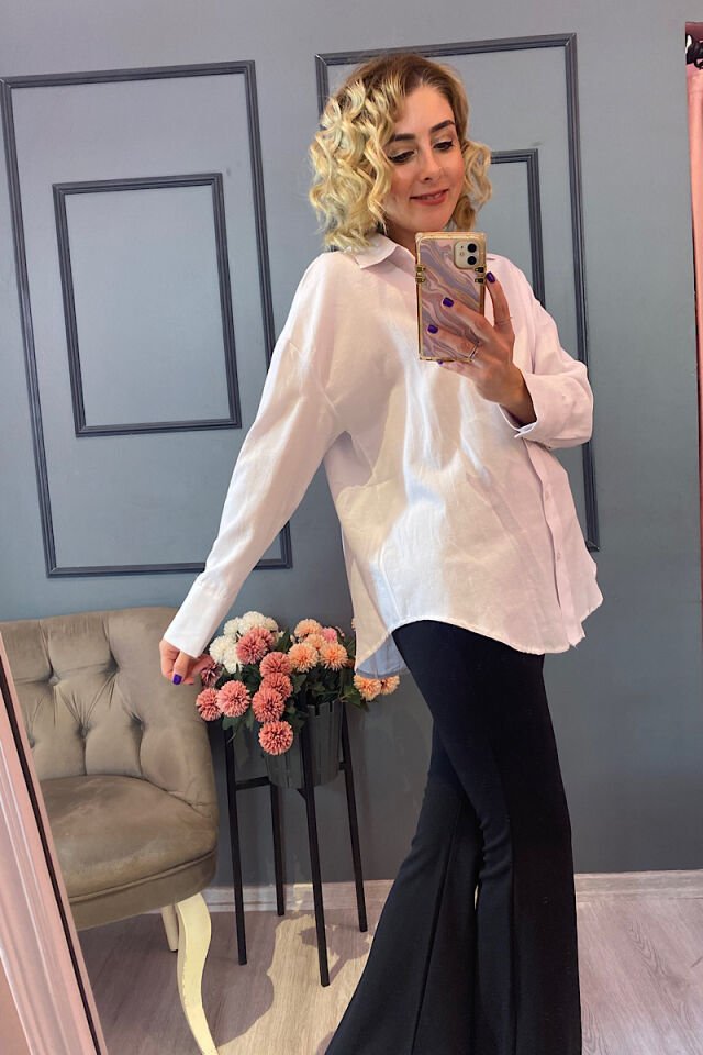 Oxford Gömlek-Beyaz