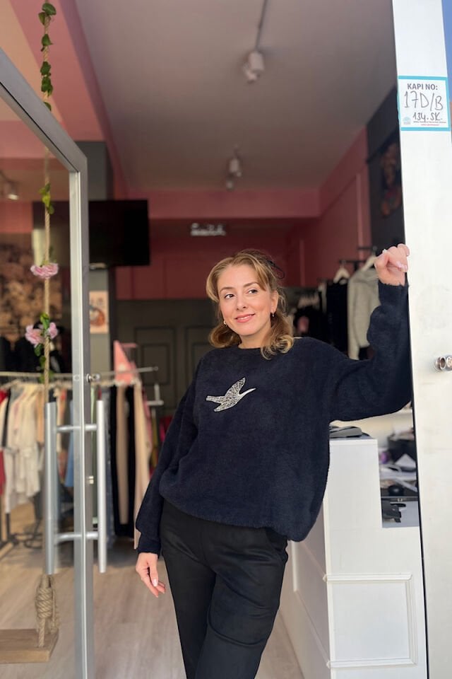 Yumoş B*ymn Kazak -Siyah