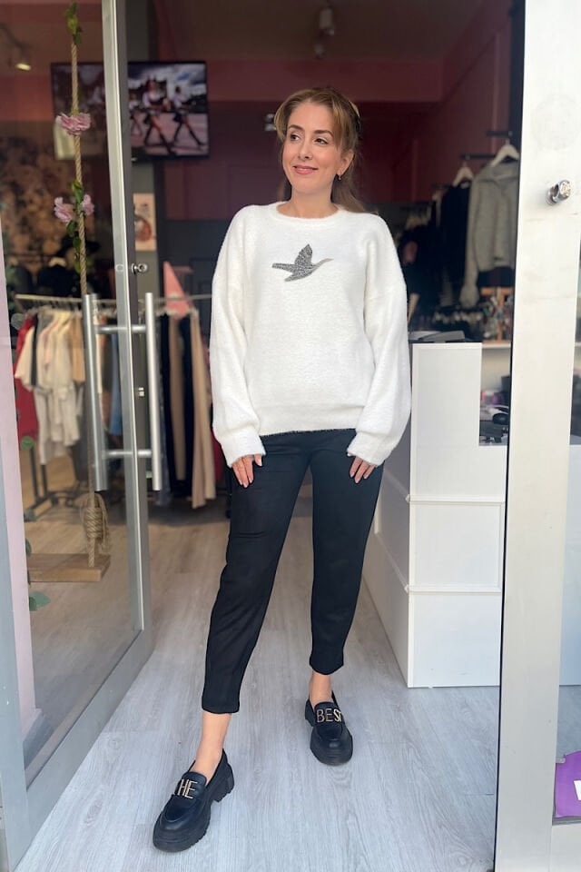 Yumoş B*ymn Kazak-Beyaz