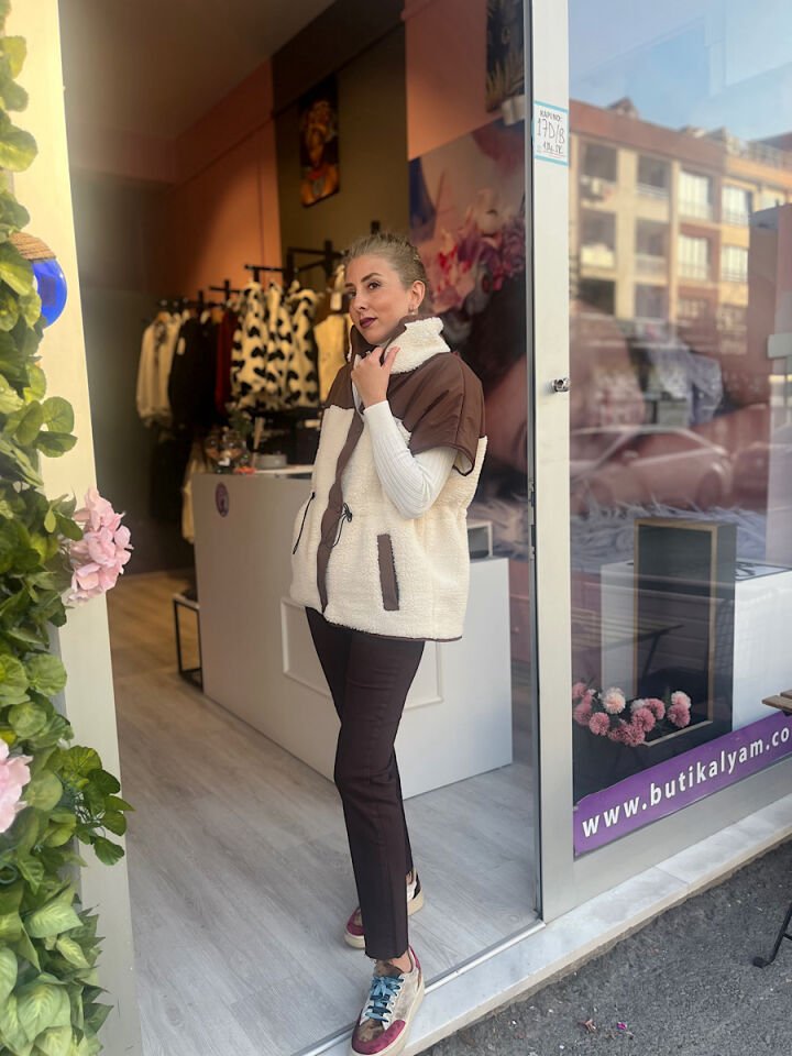 Paçası Kesik Orjinal Marka Jean-Acı Kahve