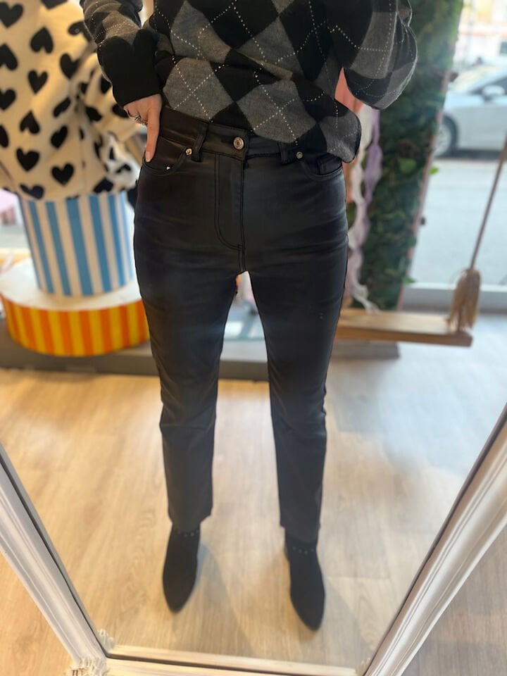 Mumlu Pantolon-Siyah