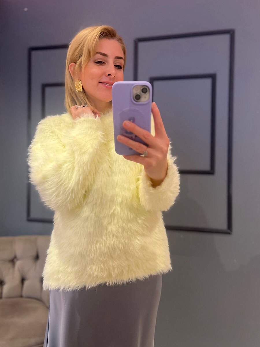 Sakallı Triko-Sarı