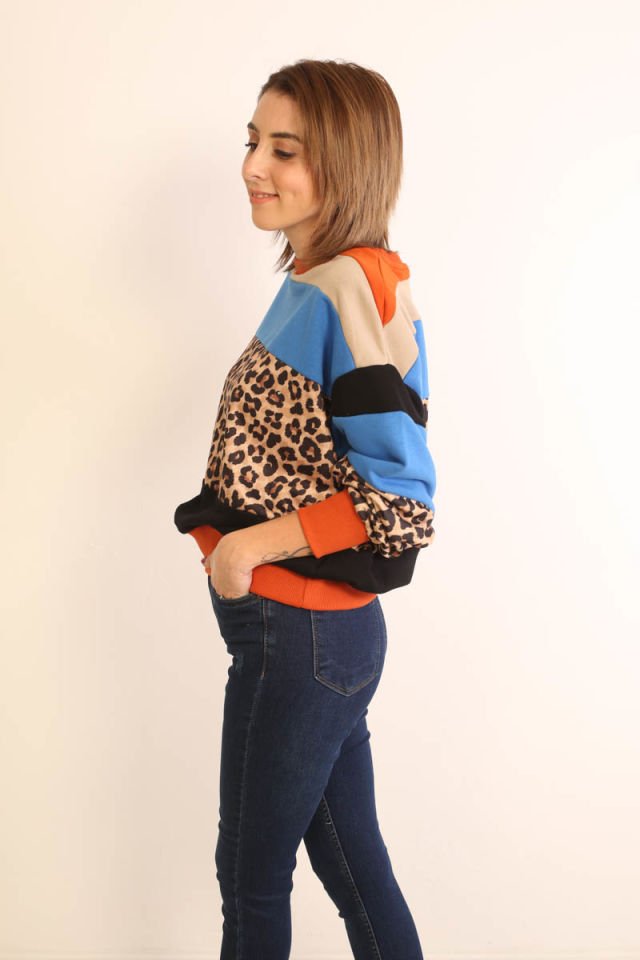 Leopar Garnili Sweatshirt