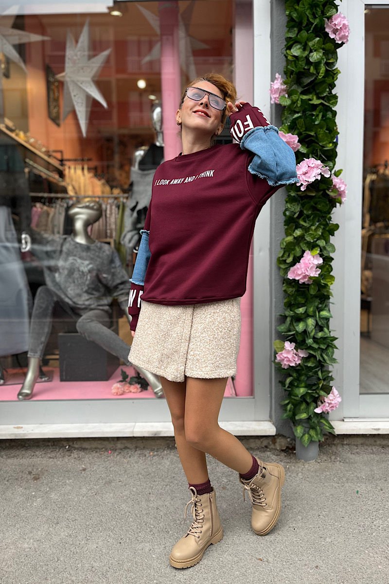 Yumoş Şort Etek-Taş