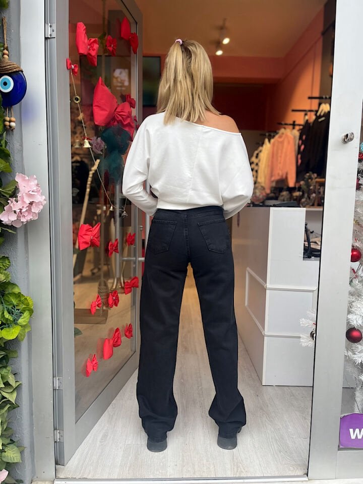 Çapraz Düğmeli Palazzo Jean-Füme