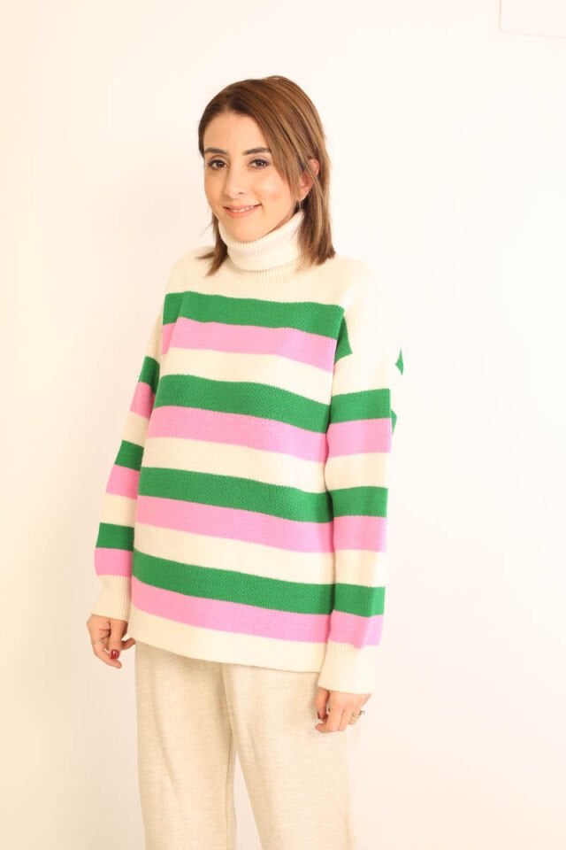 Çizgili Boğazlı Kazak