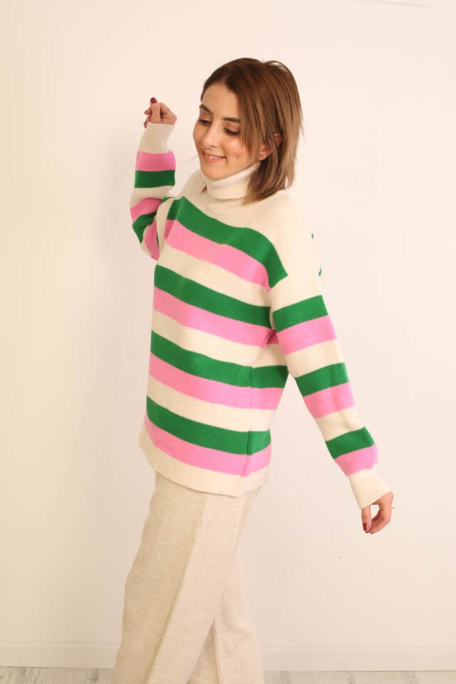 Çizgili Boğazlı Kazak