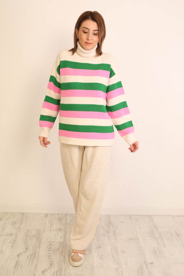 Çizgili Boğazlı Kazak