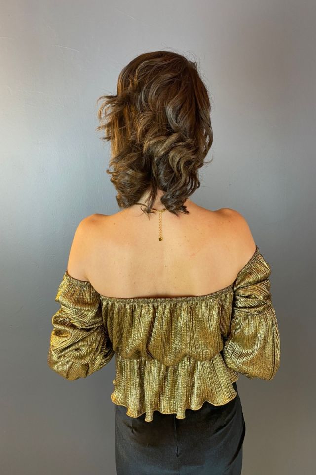 Madonna Yaka Gold Bluz