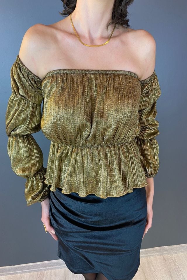 Madonna Yaka Gold Bluz