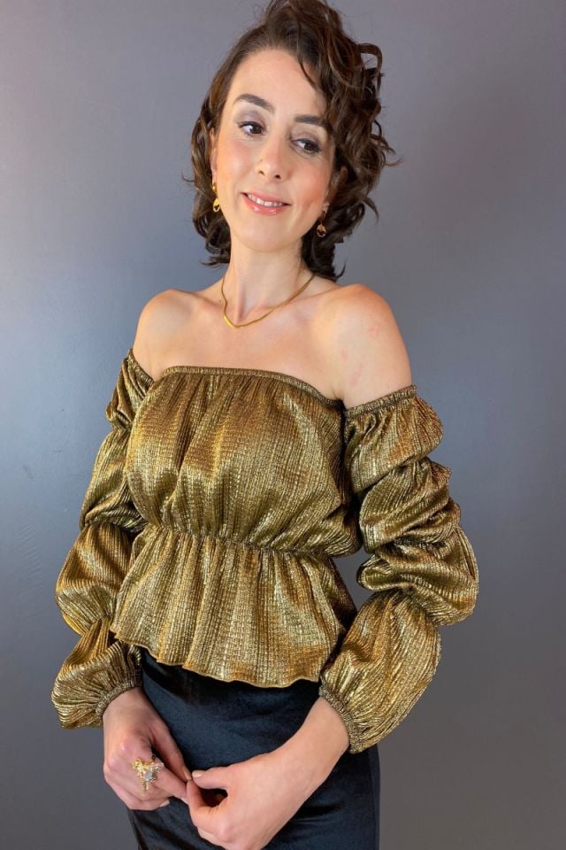 Madonna Yaka Gold Bluz