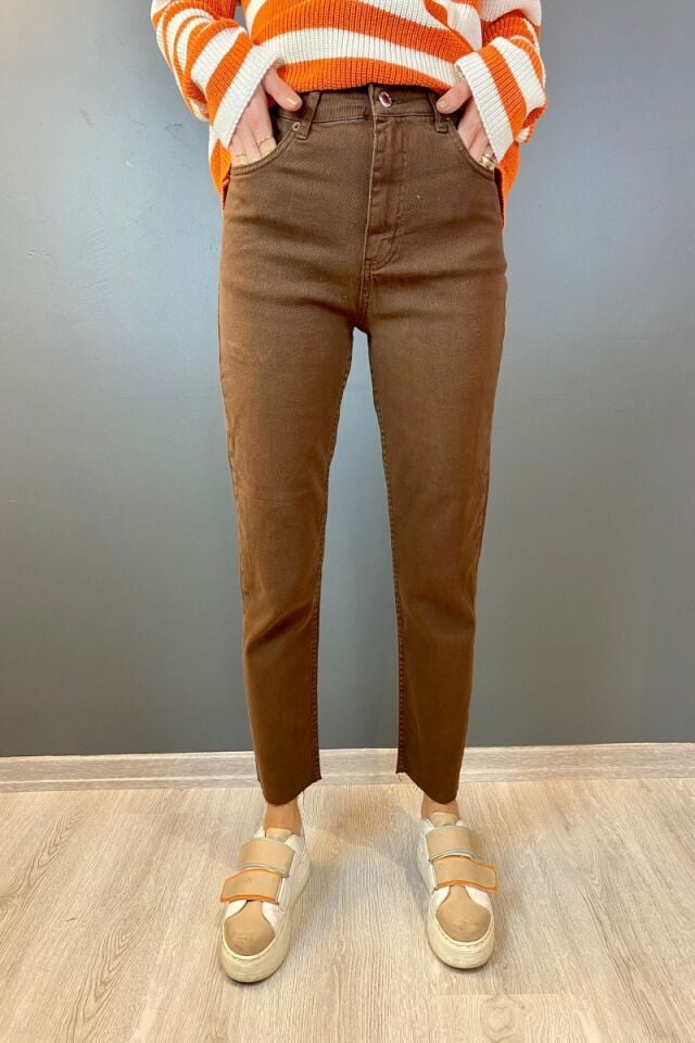Boyfriend Acı Kahve Pantolon