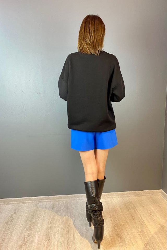 Göz Detaylı Sweatshirt