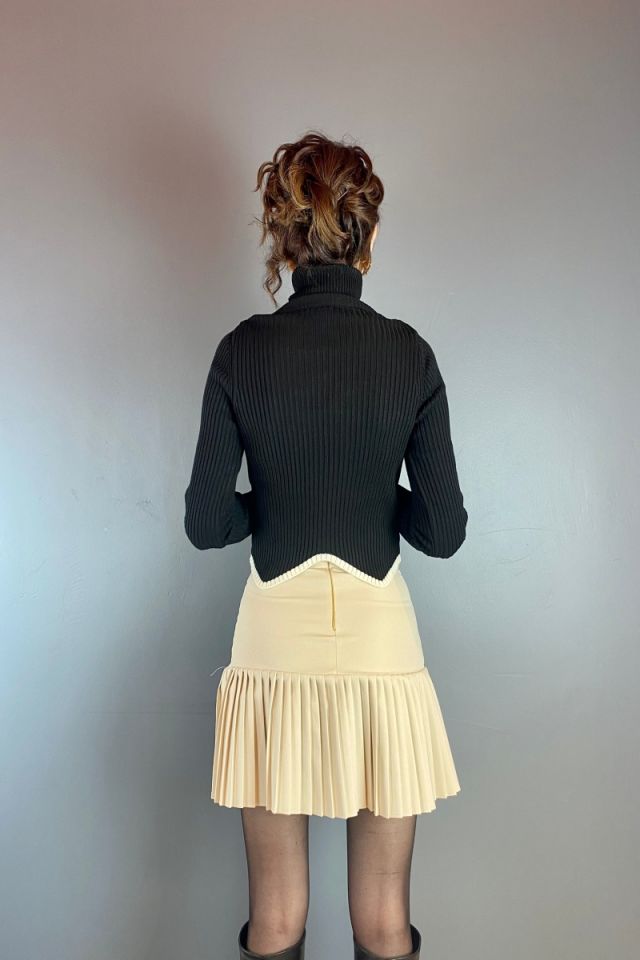 Double Kumaş Pilise Etek