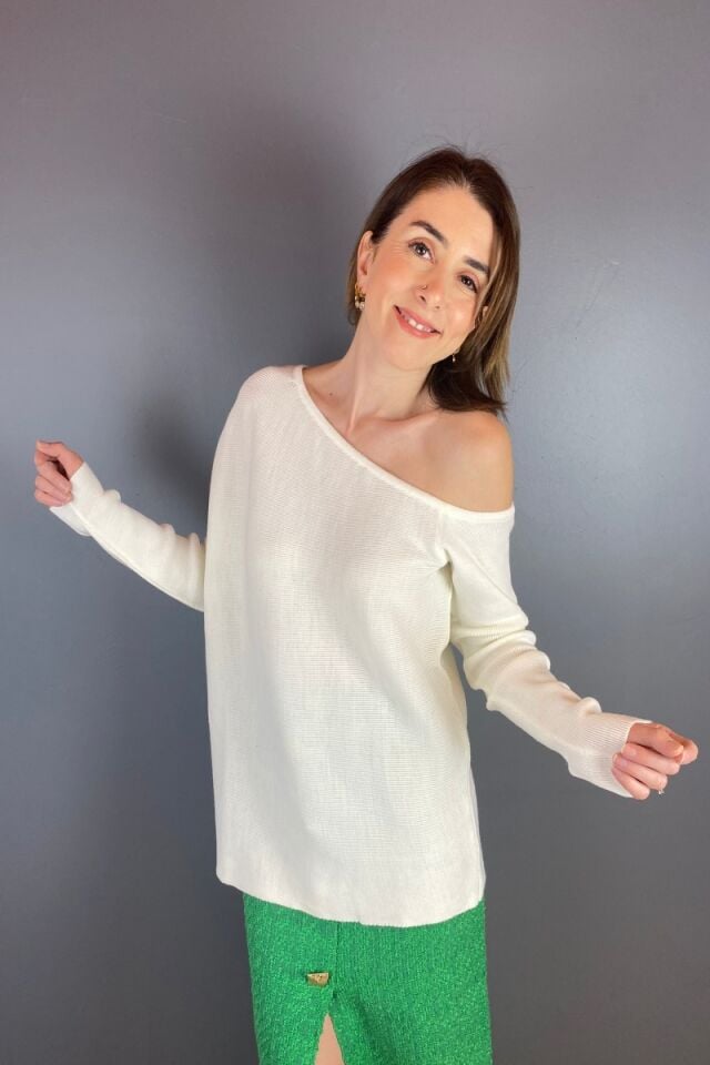 Boğazı Çıkarılabilir Triko