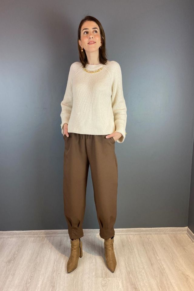 Bilek Pensli Pantolon