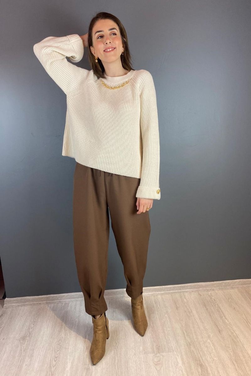 Bilek Pensli Pantolon