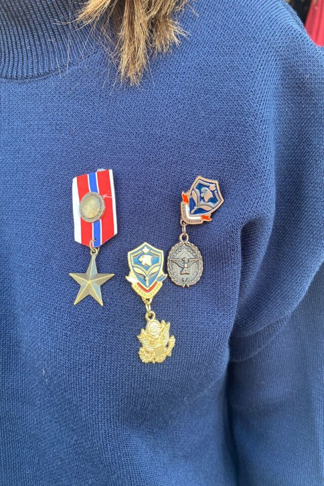 Madalyalı Vatkalı Kazak Lacivert