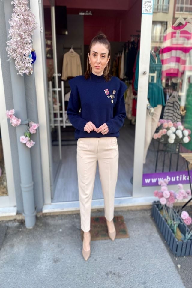 Flatolu Pantolon Bej