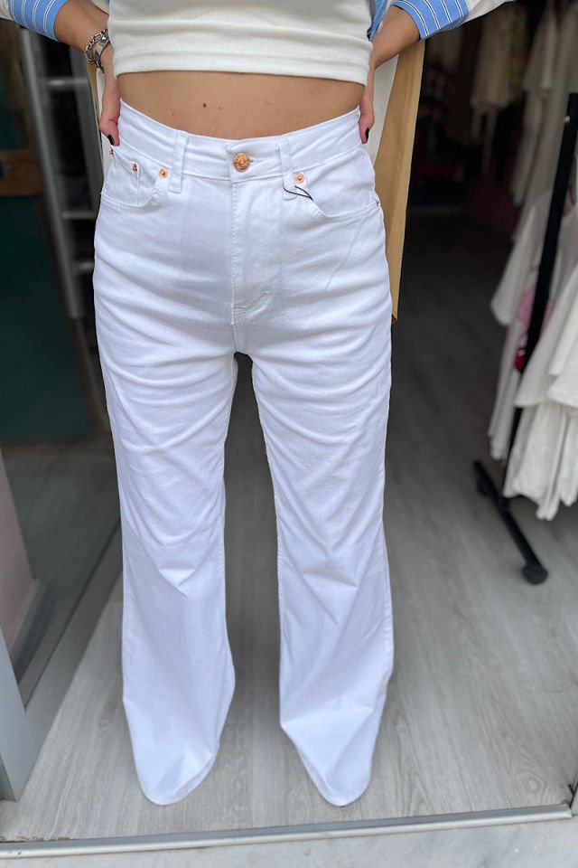 Beyaz Palazzo Jean