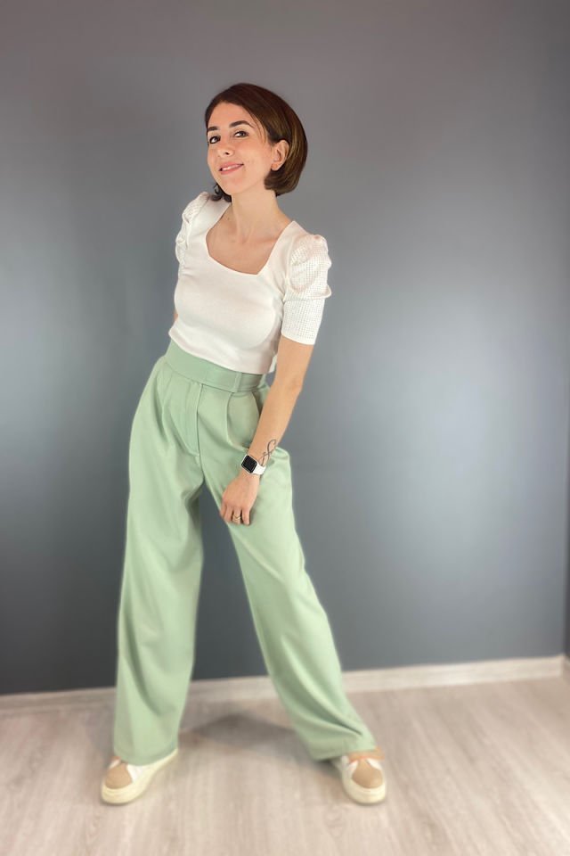 Cırt Cırtlı Palazzo-Mint