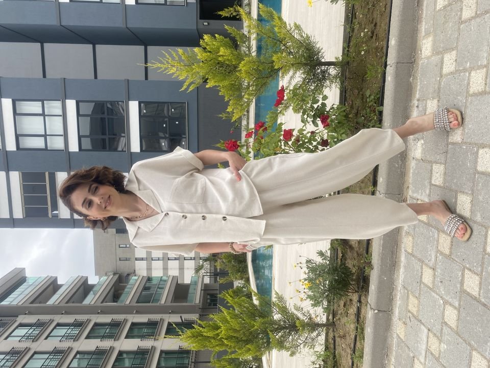 Yarasa Kol Gömlek -Taş