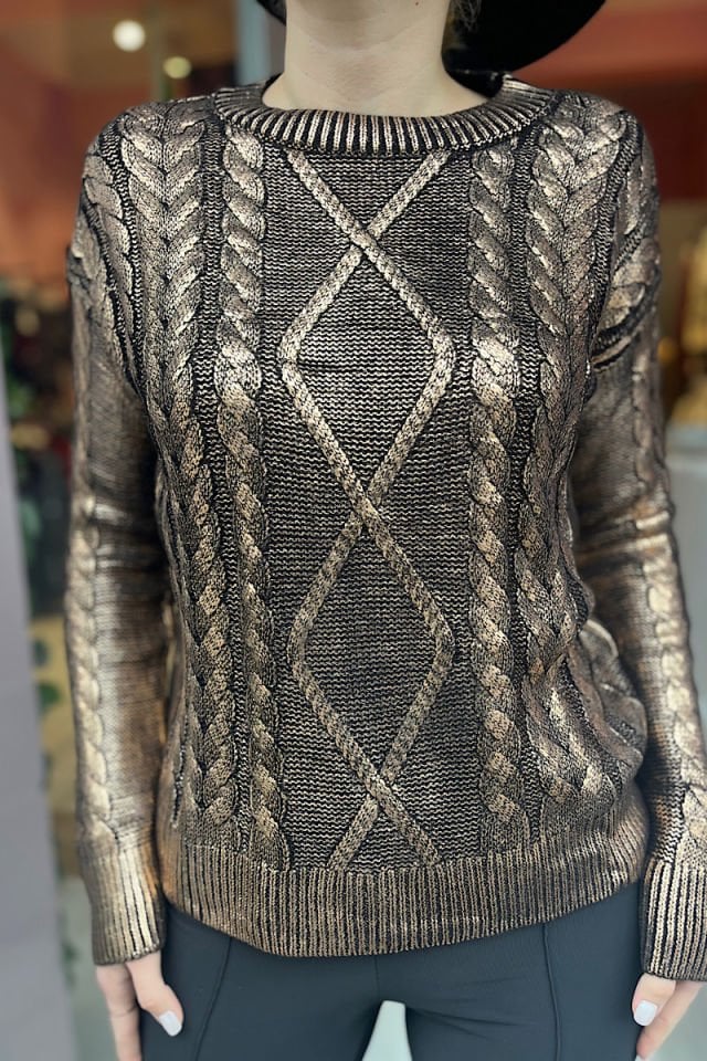 Metalik Triko-Bakır