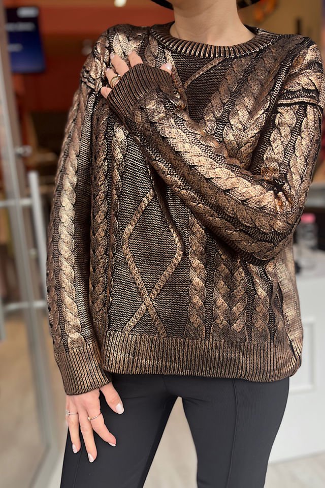 Metalik Triko-Bakır