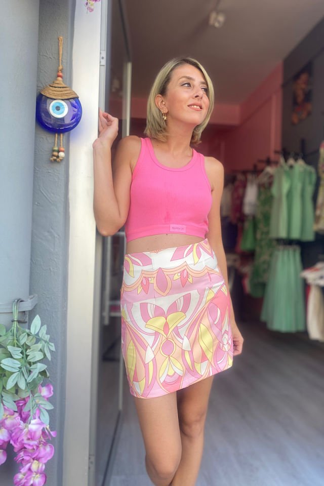 Renkli Mini Kalem Etek