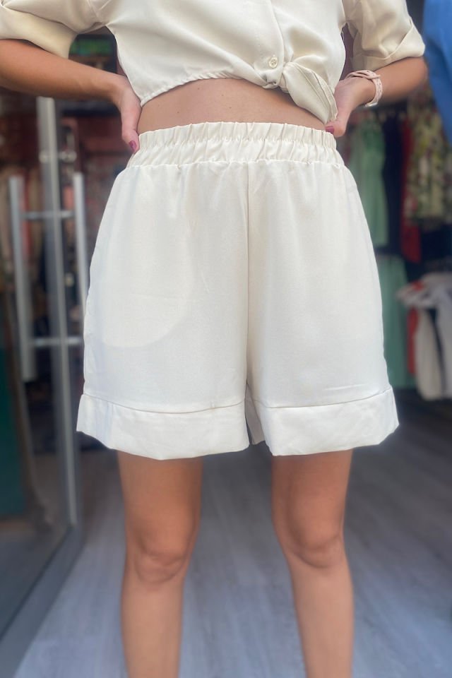 Linda Şortlu Takım-Taş