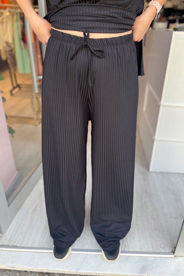 Fitilli Salaş Takım-Siyah