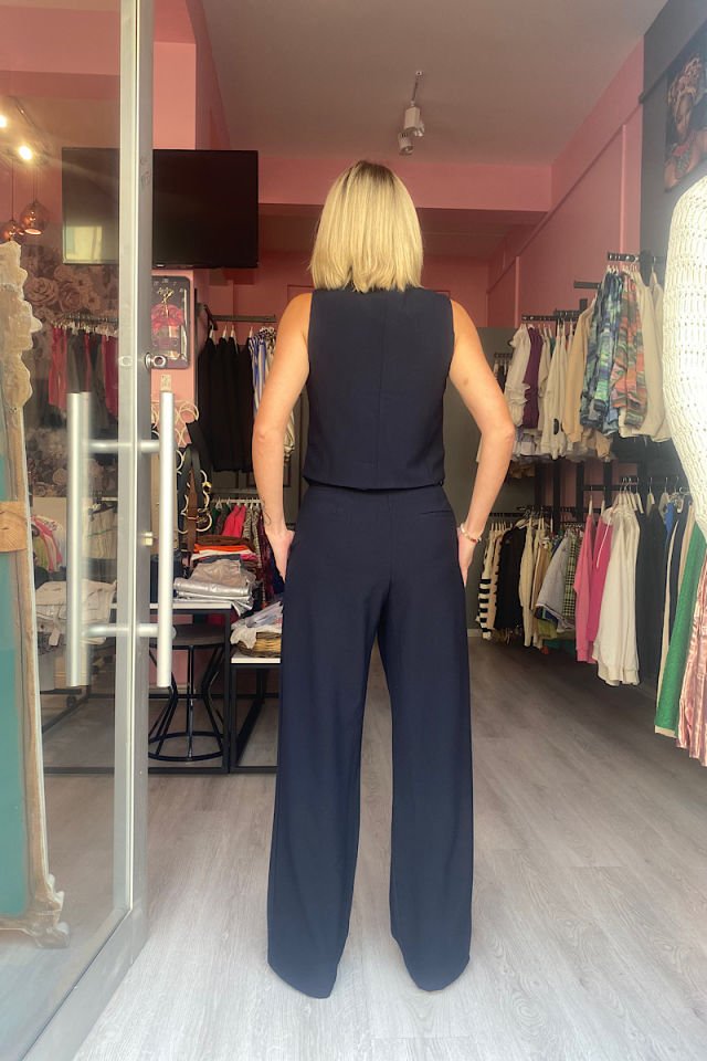 Yelekli Takım -Lacivert