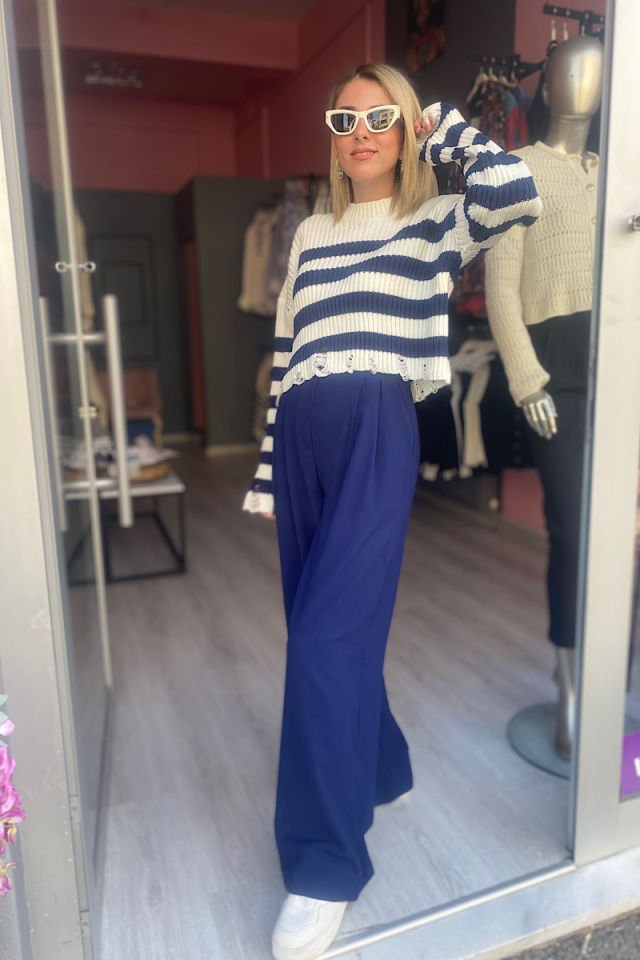 Palazzo Pantolon-Lacivert