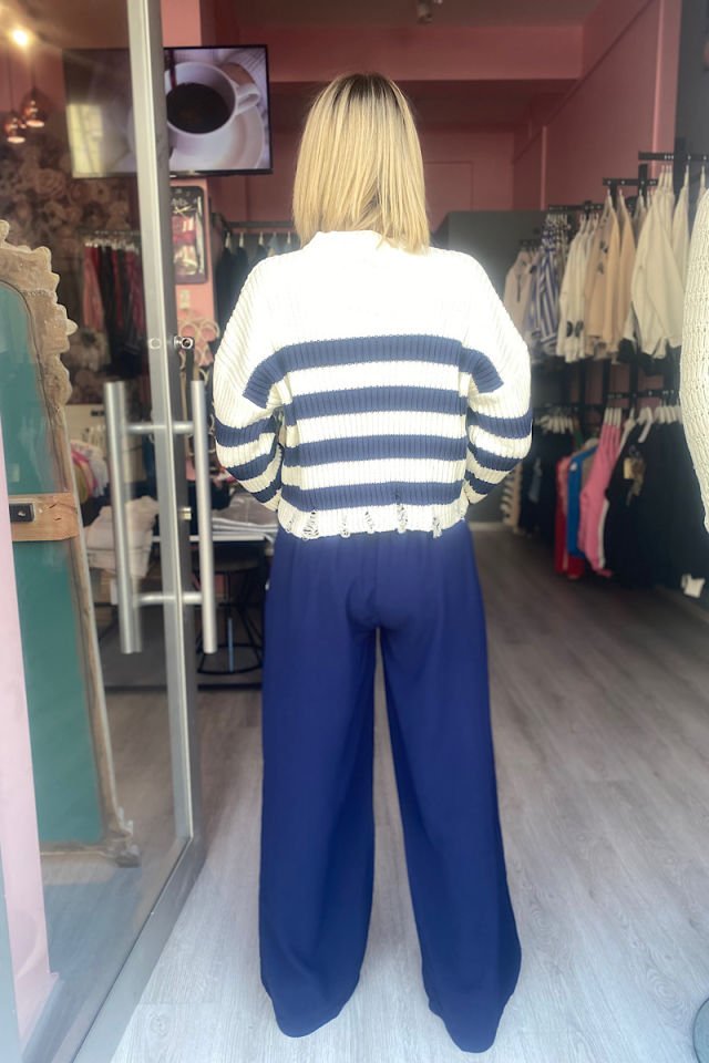 Palazzo Pantolon-Lacivert