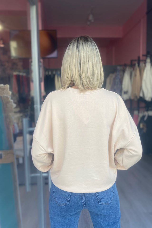 Vermont Sweatshirt -Bej